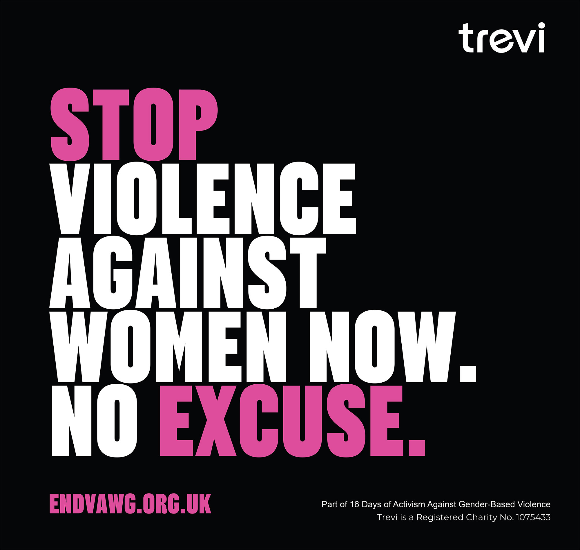 campaign Stop violence agains women now.