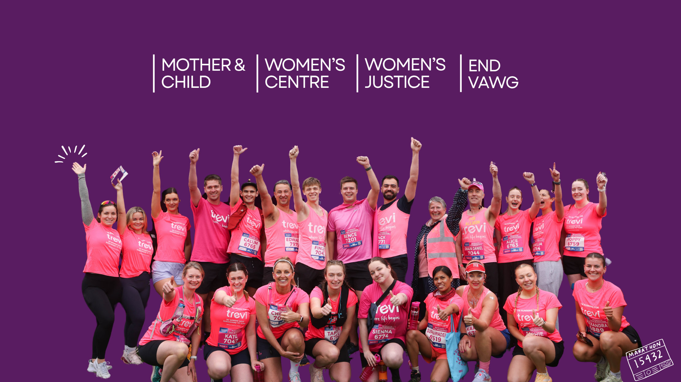 Fundraising runners